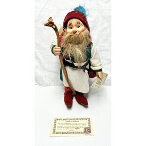 1990 Brinn's Hidden Kingdom Doll by David Wenzel Hunkle The Peddler Numbered 15"